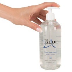 Glijmiddel op waterbasis van Just Glide - 500 ml - or-06199300000
