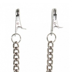 Nipple clamps with chain by Rimba - ri-7671