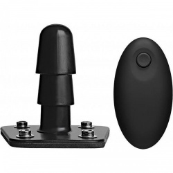 Vac-U-Lock Vibrating Plug With Wireless Remote - 1010-50-bx