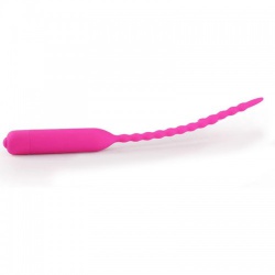 10 programma Pink Urethrale Siliconen Sound-Vibrator - 5,4 tot 7 mm - mae-sm-025-547