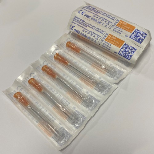 NeoPoint Naalden Oranje - 40mm x 0,50mm (10pcs.) - l1-0302