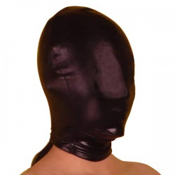 Wetlook Masker volledig gesloten & rits achter - mae-cl-188c