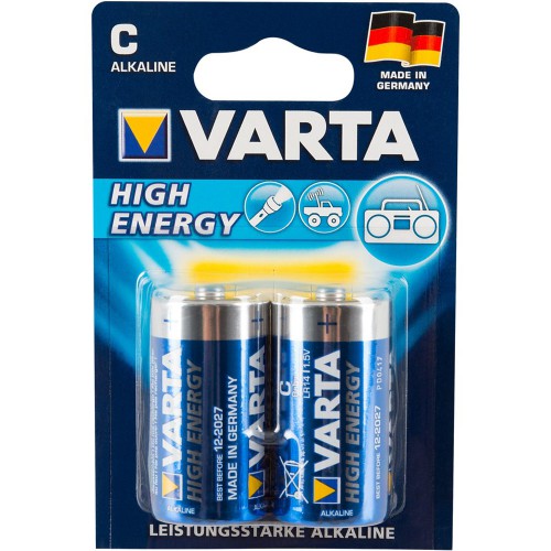 2 Varta C Batteries - or-07405510000