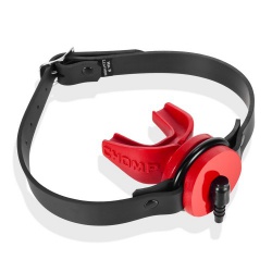 Chomp Silicone Mouth Gag - Red - ox-1361-r