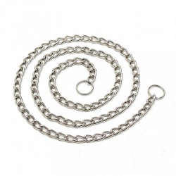 Chain twisted with rings 100 cm by Rimba - ri-7766