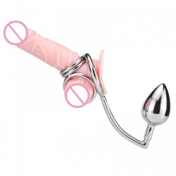 Multi Purpose Anal Plug with Cock Ring - bhs-513