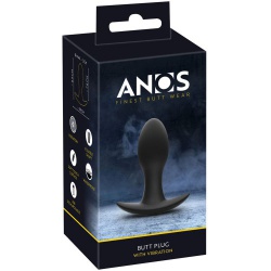 Buttplug met vibratie van ANOS - or-05530180000