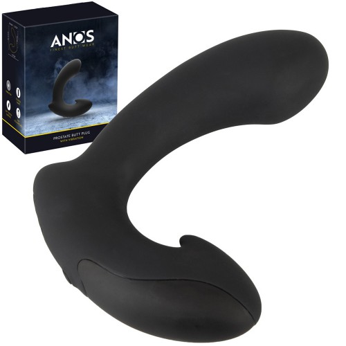 Prostate Butt Plug with Vibration by ANOS - or-05530260000
