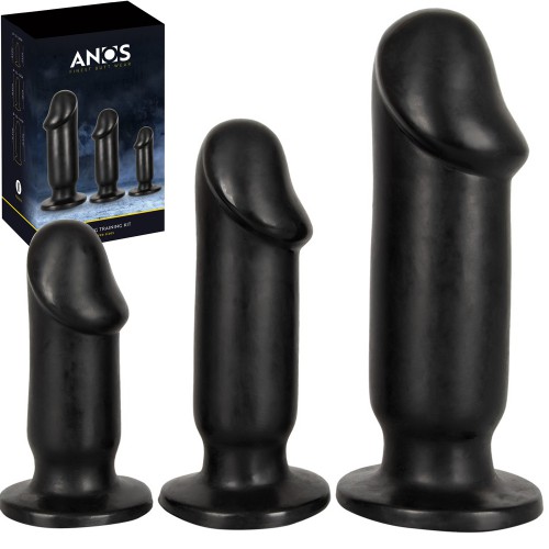 3-teiliges Analplug Training Set von ANOS - or-05548470000