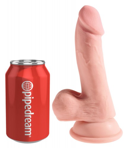 King Cock 6.5" Triple Density Cock Hautfarben hell - or-05454900000