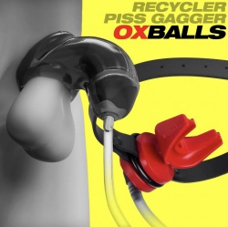 De Piss Gagger - Het Ultieme item voor Hardcore Fetish Fans van Oxballs - bhs-522