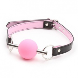 Bit Ball Gag Ø 45 mm in Pink by Kiotos - 112-tms-2559-pink