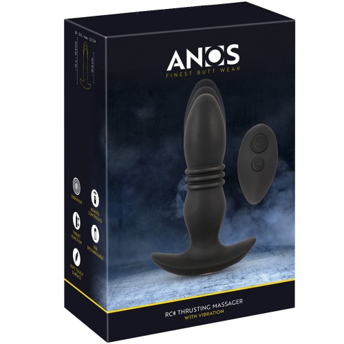 Vibro-Analplug mit Stoßfunktion von ANOS - or-05532200000