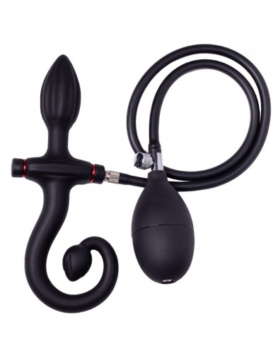 Inflatable Anal Plug with Handle and Pump by Rimba - ri-9164