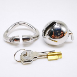 stainless steel Mini chastity device cock cage - mae-sm-304