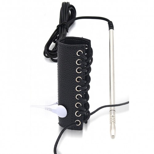 Estim PU penisband met RVS Sound by FM ElectroSex - mae-sm-319