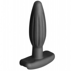 Silicone Noir Rocker Butt Plug - Small - em3105