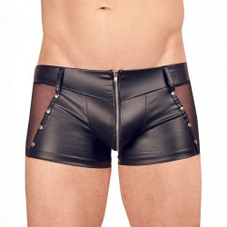 Boxershort met transparante net-inzetstukken van Svenjoyment - or-2132842