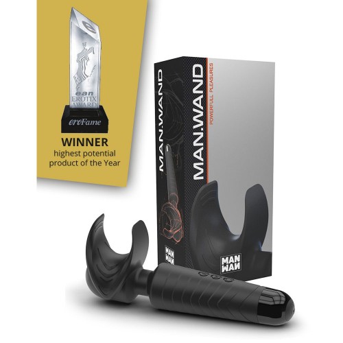 Man.Wand - Wand Vibrator for Men - Black - ri-4800