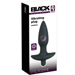 Vibrating plug Medium 15 cm - Ø 30 mm von Black Velvets - or-05781770000