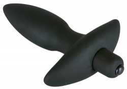 Vibrating plug Large 17 cm - Ø 45 mm von Black Velvets - or-05781850000