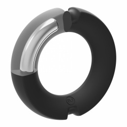 Silicone Cockring with Metal Inside - 1.77" / 45 mm by Kink - Doc Johnson - sht-2402-19-bx