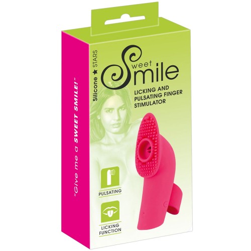 Licking and Pulsating Finger Stimulator by Sweet Smile - or-05523720000