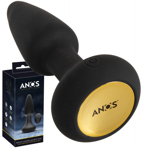 Remote Controlled Butt Plug Ø 39 mm by ANOS - or-05507520000