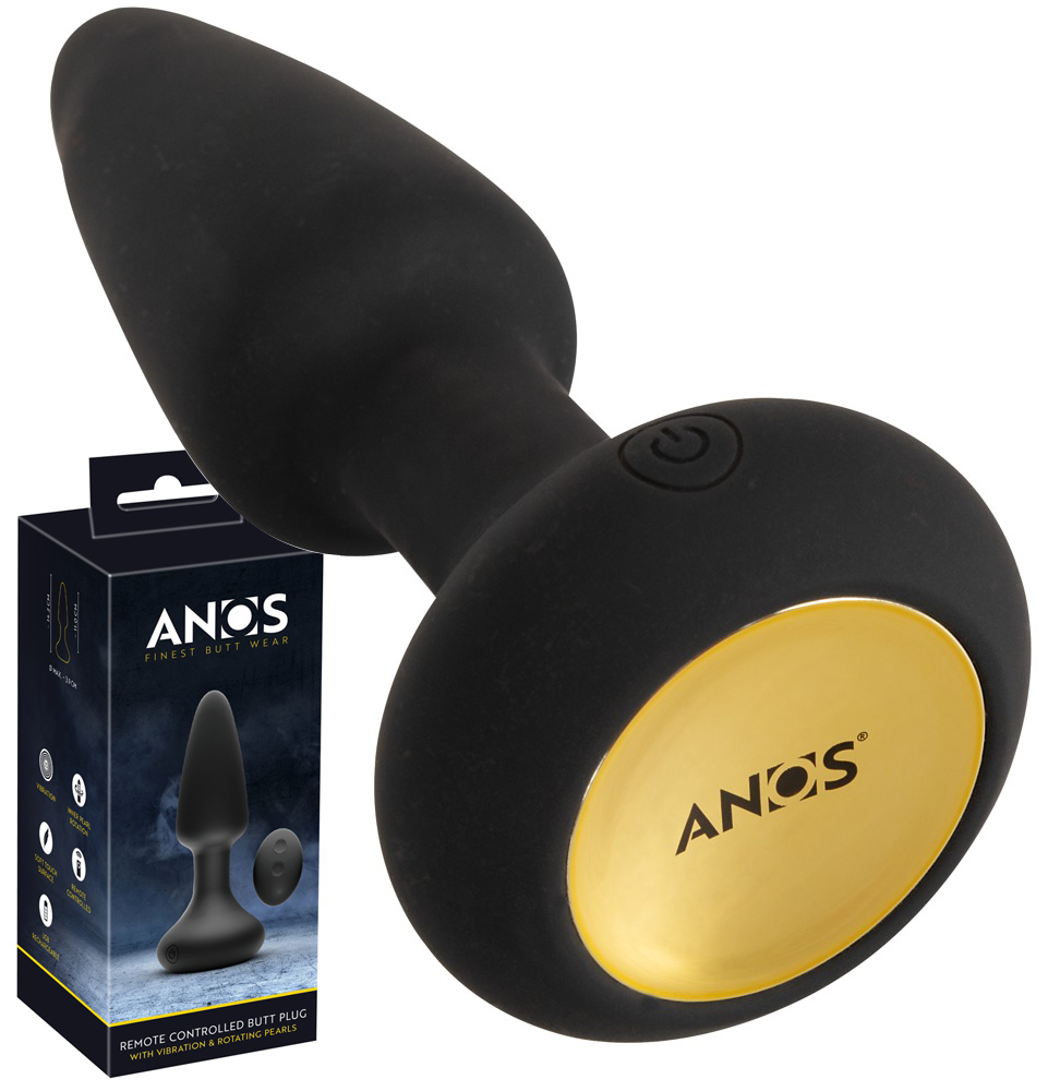 Remote Controlled Butt Plug Ø 39 mm by ANOS | Anal-Plugs