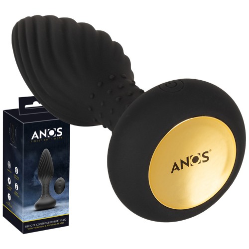 Op afstand bedienbare spiraalvormige buttplug  Ø 42 mm van ANOS - or-05507600000