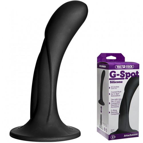 Vac-U-Lock G-Spot Silicone Dildo by Doc Johnson - sh-1015-45-bx