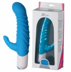 SToys Ayleen Siliconen-Vibrator blauw - str-630000010732