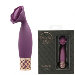 Pillow Talk Secrets Passion Clitoral Massager Wijnrood - ep-e33699