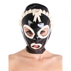 Latex Serveerster masker van Honour - hr-r1707