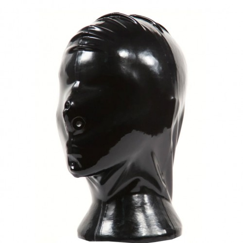 Latex Masker met Neusgaten van Honour - Skin Two - hr-r1344