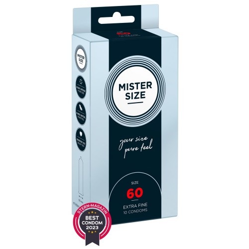 Condoms Mister Size 60 mm - 10 pack - or-04137630000