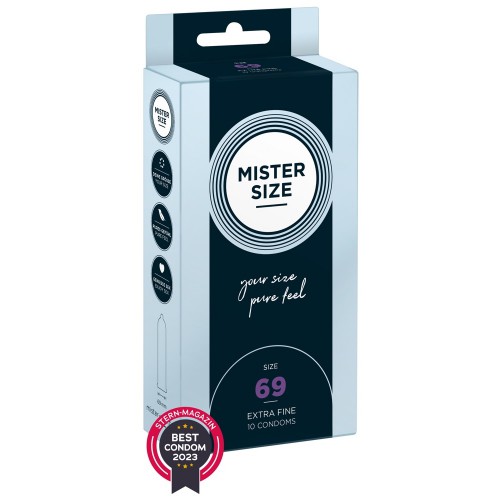 Condoms Mister Size 69 mm - 10 pack - or-04138280000