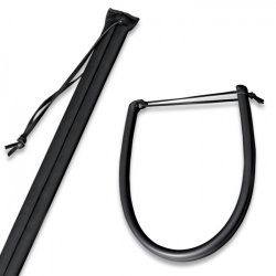 Leather Flexible Double Cane by SaXos - os-0144d