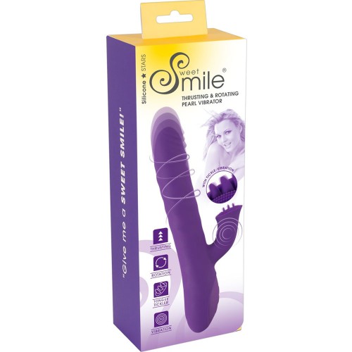 Thrusting & Rotating Pearl Vibrator by Sweet Smile - or-05973680000