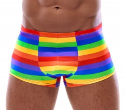 Bunte Streifen-Pants in Regenbogenfarben von Svenjoyment - or-21331649701