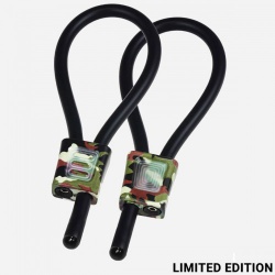 Prestige ElectraLoops Adjustable Camouflage Cock Rings - em3159