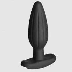 Silicone Noir Rocker Butt Plug - Medium - em3106