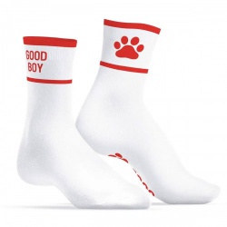 SneakXX Sneaker Socks GOOD BOY Red - du-140169