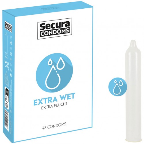 Secura Extra Wet 48 pcs Box - or-04165920000