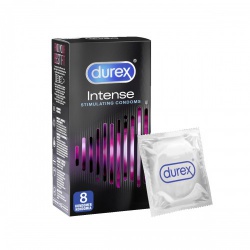 Durex Intense Stimulating Condoms 8 pack - or-04301100000