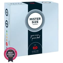 Condoms Mister Size 60 mm - 36 pack - or-04137710000