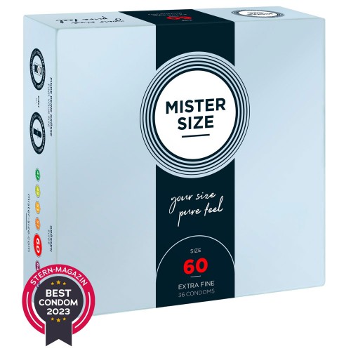 Condoms Mister Size 60 mm - 36 pack - or-04137710000