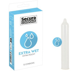 Secura Extra Wet Kondome 12 pcs Box - or-04165840000