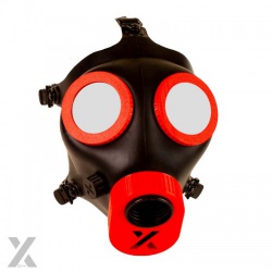 Monster RED XTRM Rubber Mask MK6 - mk6