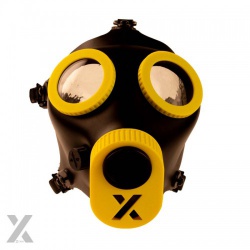 Monster Yellow XTRM Rubber Mask MK2 - mk2yellow
